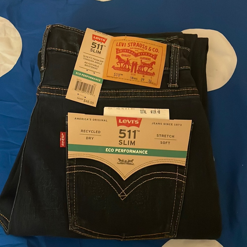 Levi 511 slim eco performance